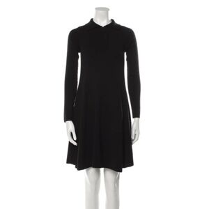 Khaite Emory Knit wool dress fit and flare